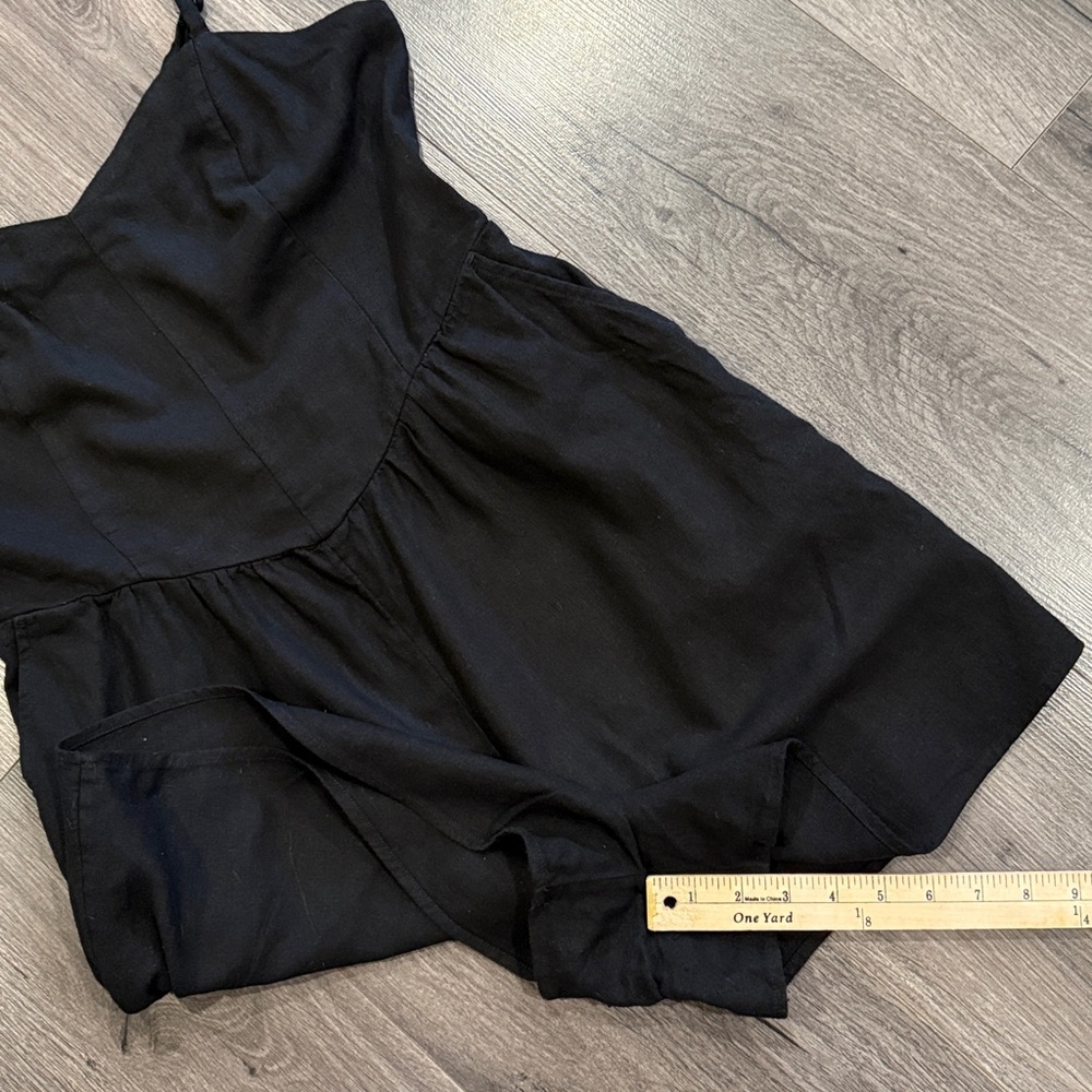 🩷Black Spaghetti Strap Old Navy Romper Casual Girly - Picture 6 of 6